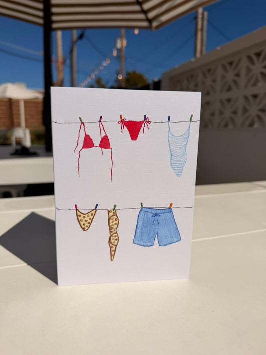 Bathing Suit Greeting Card | Any Occasion | Birthday