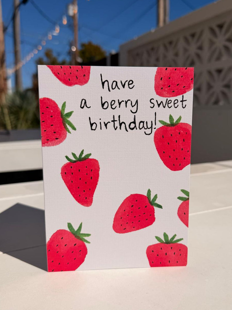 Berry Sweet Birthday Card | Birthday