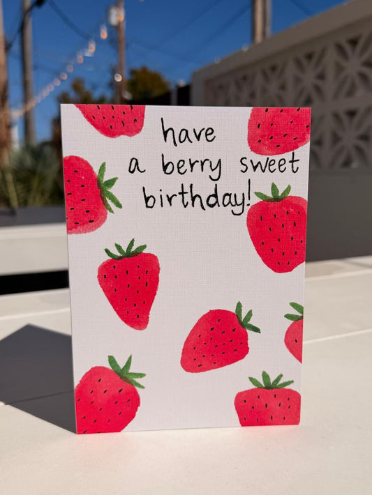 Berry Sweet Birthday Card | Birthday