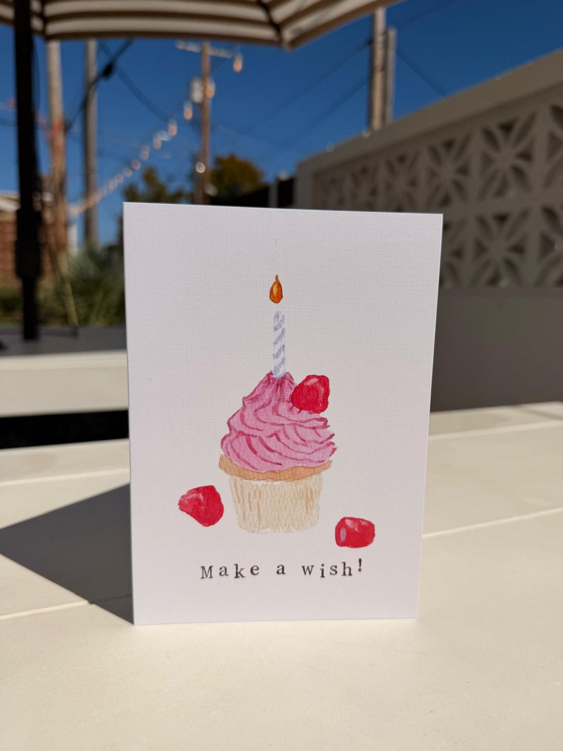 Cupcake Birthday Card | Birthday