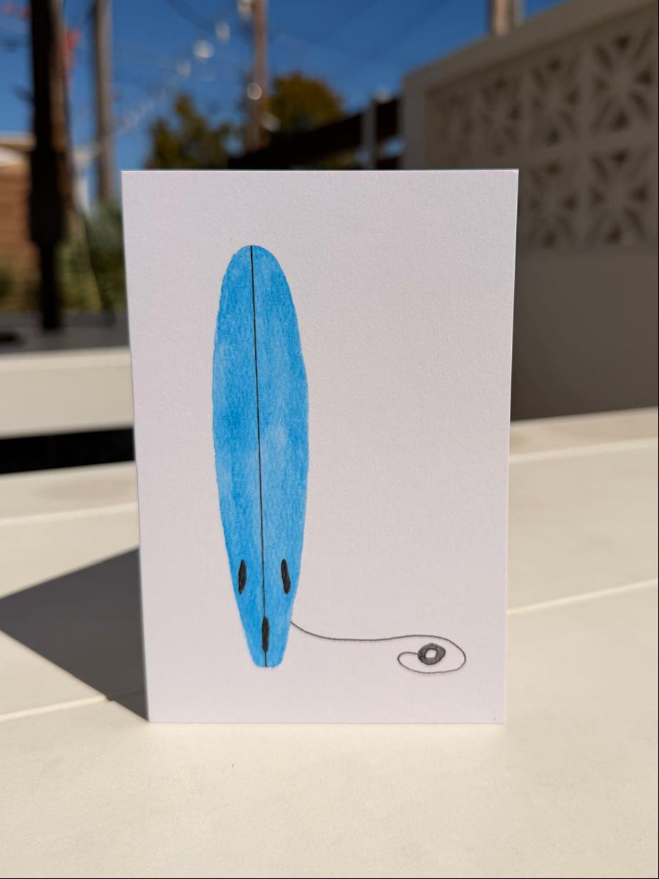 Surfboard Greeting Card | Any Occasion
